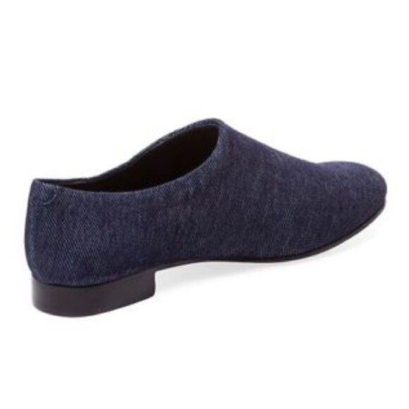 OPENING CEREMONY Charly Denim Flat Slip-on Loafer Shoes Blue 41 - Picture 15 of 15